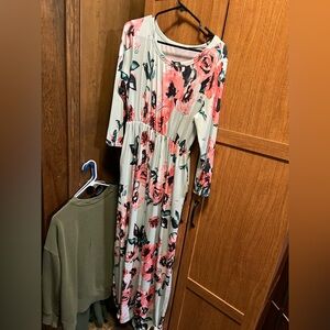 Floral Print Women's Dress